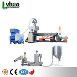 Large Plastic Scrap Recycling Machine With Automatic Crushing / Loading Side Feeder