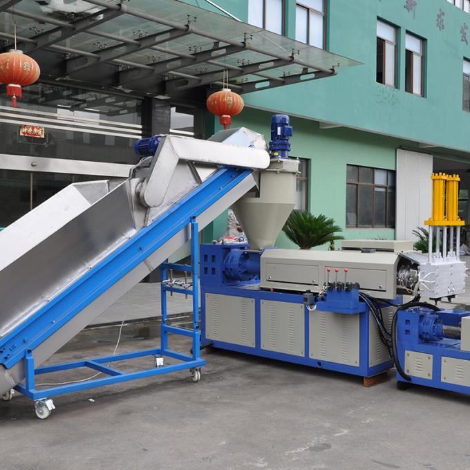 Wet Film PP Plastic Recycling Machine / Plastic Film Recycling Machine