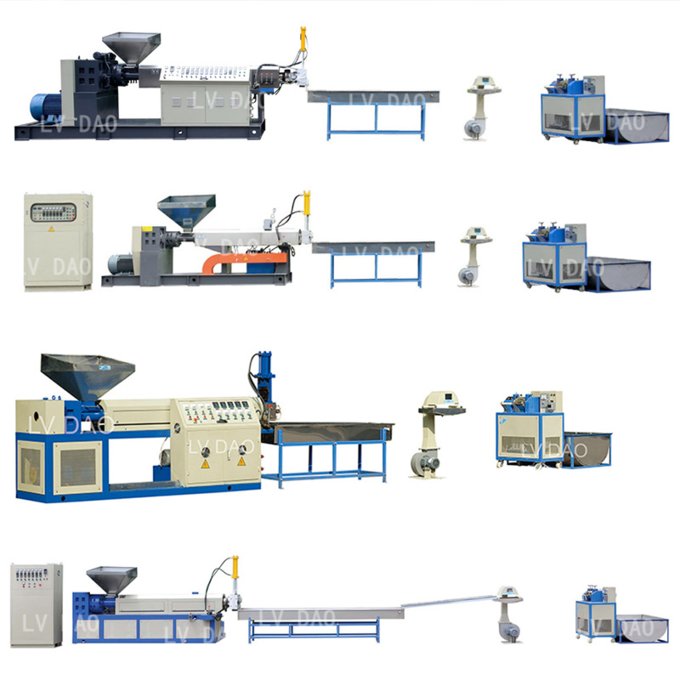 Waste Plastic Recycling Equipment Automatic 45KW Power 8 15 Tons Weight