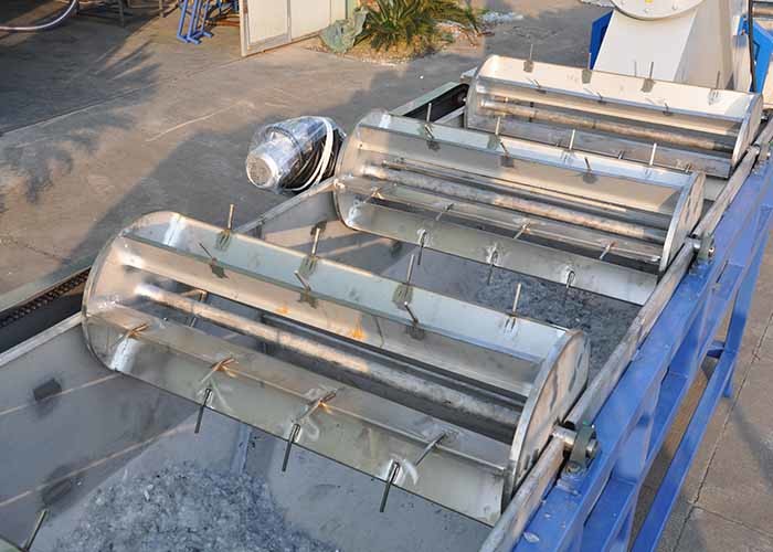 11kw Friction Washer Plastic Recycling Washing Line Capacity 150200 Kg