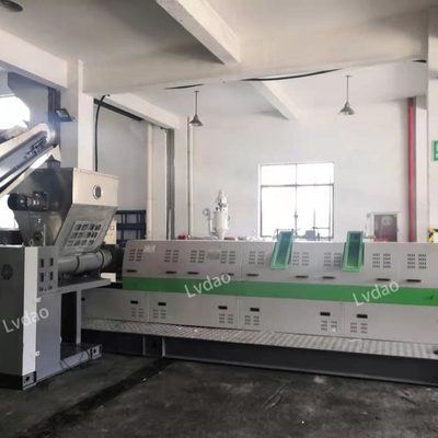 Lvdao china factory LDS series film side feeder recycling machine line plastic granulating machine
