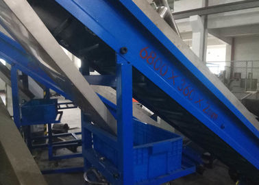 Power 450w Plastic Conveyor System Magnet 1300 Loading Height 3mm Thickness