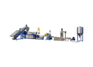 Output 160-200kg/h PE wet film recycling and pelletizing line LDF  power 45kw