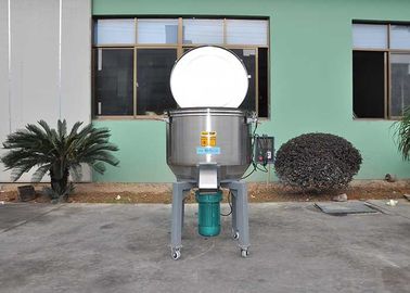 Stainless Steel Plastic Mixer Machine Weight 380kg With Wheel Low Speed 55r/Min