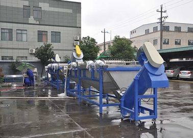304 Stainless Steel Plastic Washing Line Easy Operation High Automatic Level For PE PP