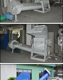 4000 Kg Pvc Crusher Machine / 6 Rotary Knife Energy Saving Waste Plastic Crusher