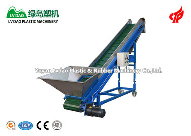 Blue Color Plastic Conveyor System Magnetic Conveyor System CE ISO Certification