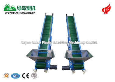 Blue Color Plastic Conveyor System Magnetic Conveyor System CE ISO Certification