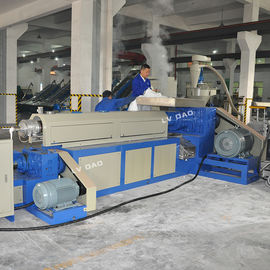Double Stage Plastic Recycling Machine Industrial Waste Recycling Compact Structure