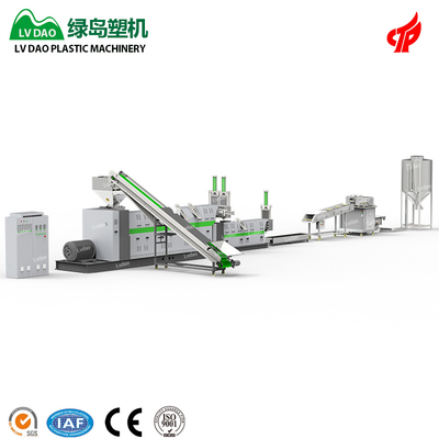 PP PE ABS PS PC PA Plastic Recycling Machine 500kg/H High Capacity