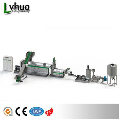 LDPE power 75-30kw 70r/min water ring hot cutting pelletizing line LDK 250-300kg/h output
