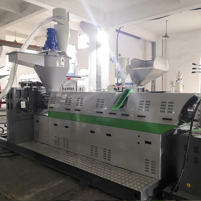 Automatically Crushing Baiting Hdpe Recycling Machine , 45-55 Kw Polyester Recycling Machine