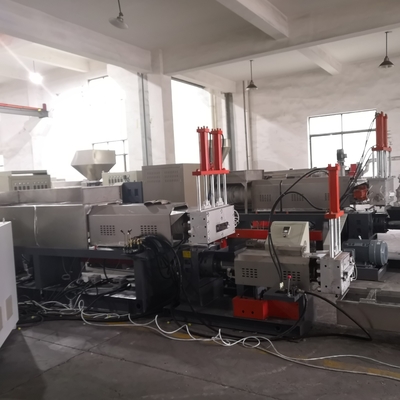 Nylon waste silk cloth film recycling and pelletizing line LDT power 30kw