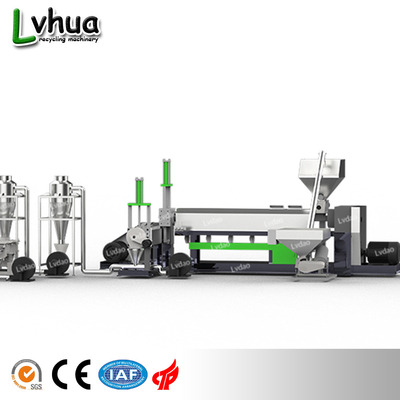 Power 30-15kw PVC singleg screw extruder and pellletizing line LDP 200-250kg/h