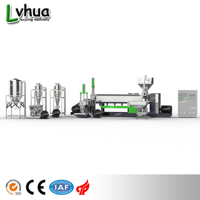 Output 300-380kg/h PVC single extruder and pelletizing line power 37-15kw