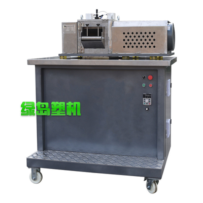 Horizontal Plastic Waste Cutter Custom Voltage Color With 350kg Unit Weight