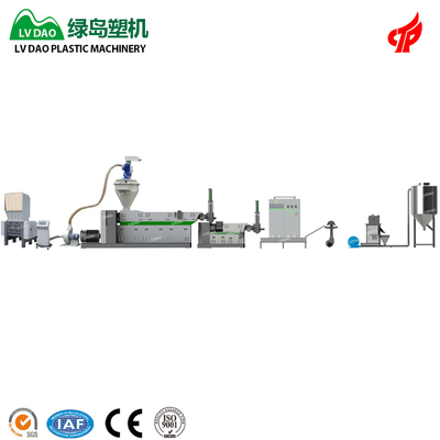 300-350 KG/H Plastic Recycling Machinery For Pp Pe Film High Capacity