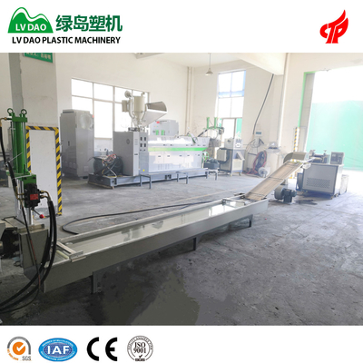 PP PE Wet Film Recycling Machine 250kg/H Energy Saving Heavy Duty Customized Voltage