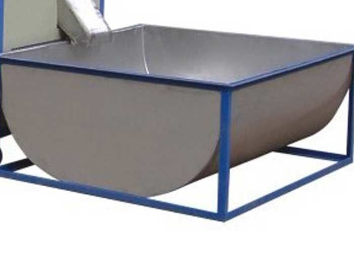 Easy Cleaning Industrial Hoppers Bins  1200*1000*500mm Hopper Stainless Steel