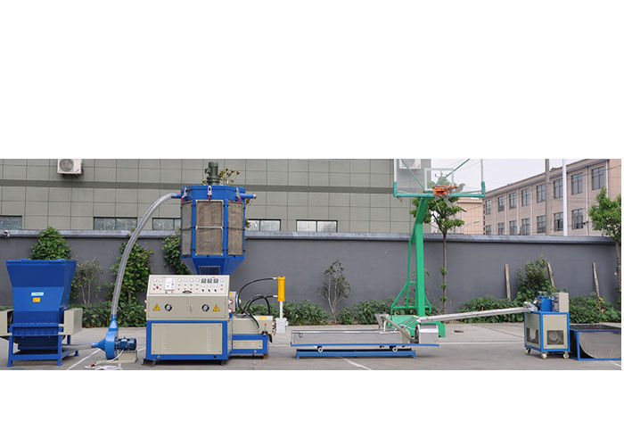 Output 150--180kg/h EPS XPS foam recycling and pelletizing line LDG 560-65 r/min rotate speed