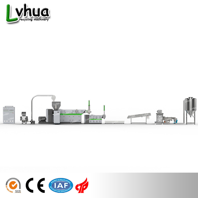 LDS-02 Plastic Recycling Equipment side feeder recycling machine line