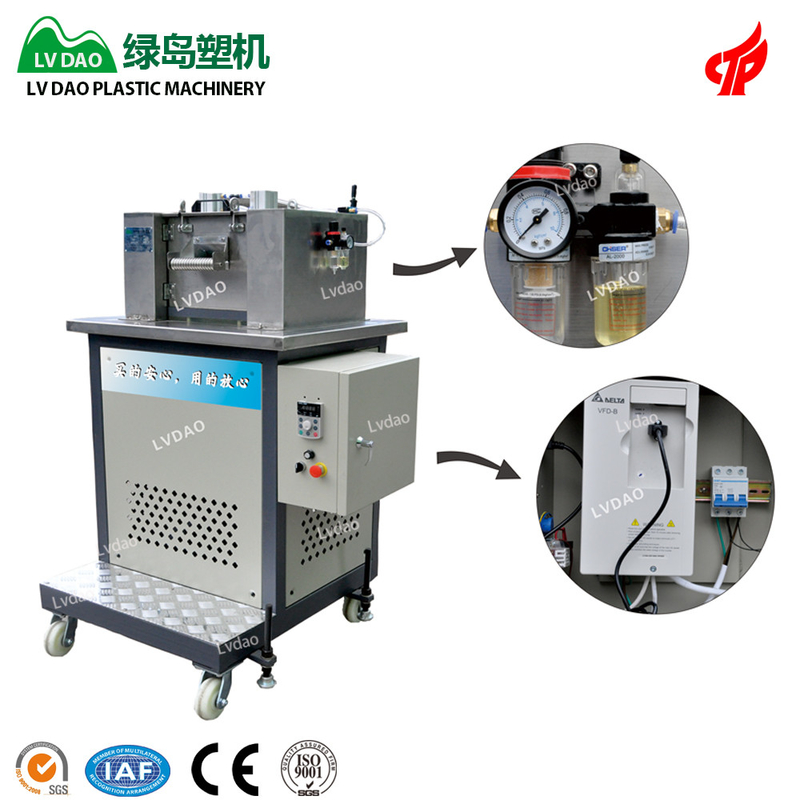 400kg/h Plastic Cutting Pelletizing Machine For Granules Recycling