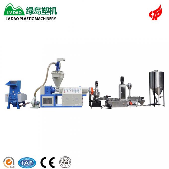 Automatic Waste Clean Plastic Recycling Machine 55 - 75kw Motor Power